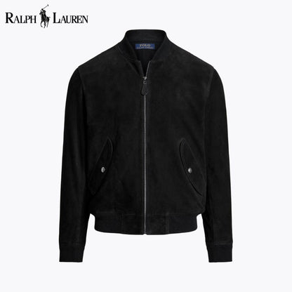 RL Suede Bomber Jacket