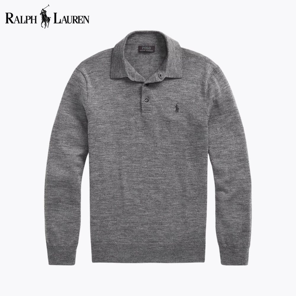 RL Wool Polo-Collar Jumper
