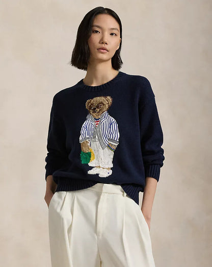 RL Sweater | Navy Blue Polo Bear